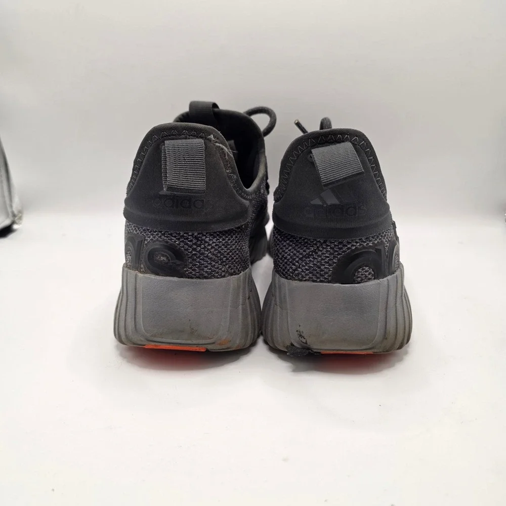 Adidas Kaptir 3.0 Mens Size 13 Grey Carbon Fair Knit Athletic Sneakers IF1774 - Picture 2 of 8